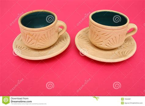 White coffee mug stock image. Image of pink, single, studio - 7504287
