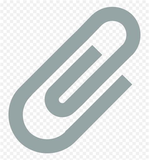 Paperclip Icon - Png Emoji,Paperclip Emoji - Free Emoji PNG Images - EmojiSky.com