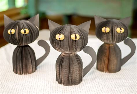 Black Cat-halloween Decor-cat Decor-spooky Decor-fall Decor-cat Lover ...