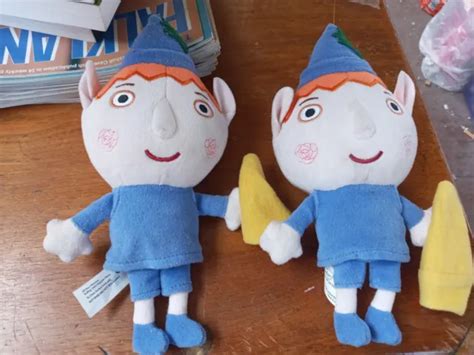 2 X BEN & Holly’s Little Kingdom Elf 9” 23cm Talking Soft Toy Plush Cute £0.99 - PicClick UK