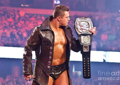 The Miz - WWE Champion Photograph by Wrestling Photos