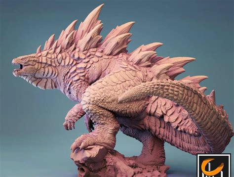 Godzilla 3d print stl files – 3D Print Maker Club