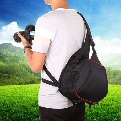 Camera Sling Backpack Bag Waterproof SLR Camera Sling Bag For Camera ...