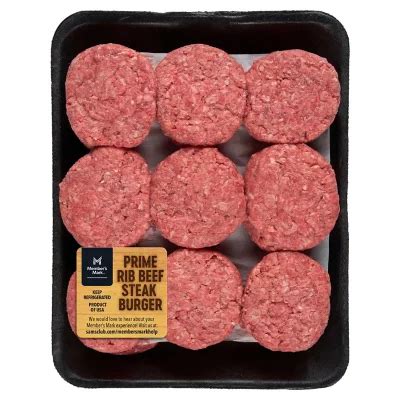 Member's Mark Prime Rib Ground Beef Sliders, priced per pound - Sam's Club