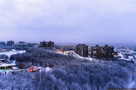 Winter in the arctic Murmansk · Russia Travel Blog