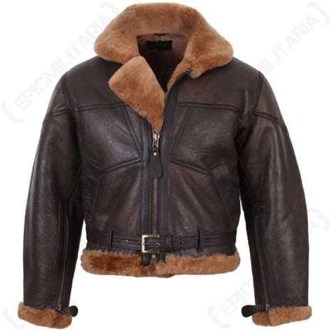 British Fighter Pilot Leather Jacket - Epic Militaria