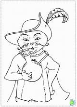 Puss In Boots Coloring Page  Home sketch template