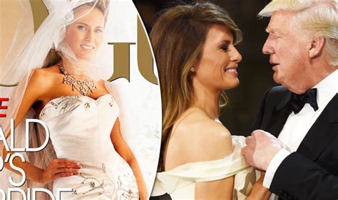 Melania Trump wedding dress: First Lady’s nuptials gown worth £80,000 ...