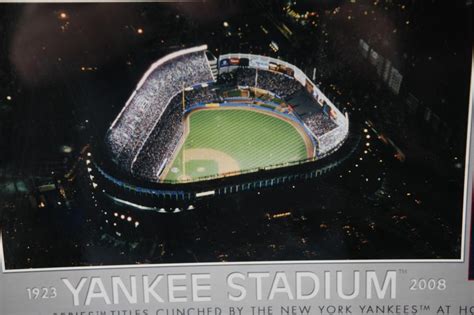 Sold Price: 2008 YANKEE STADIUM MEMORABILIA - April 2, 0120 11:00 AM EDT