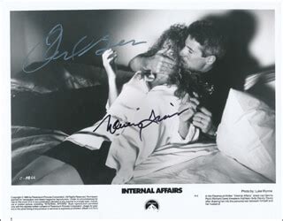 Internal Affairs Movie Cast - Printed Photograph Signed In Ink with Cosigners | Autographs ...