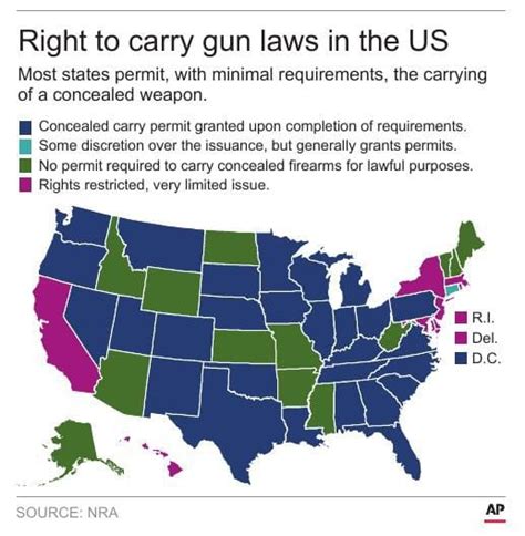 Right to carry states | | eastoregonian.com