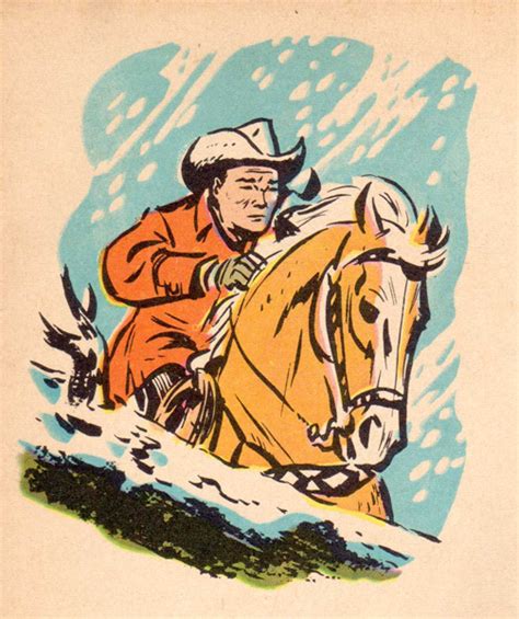 Vintage Roy Rogers comic. | Cowboy art, Retro illustration, Western art