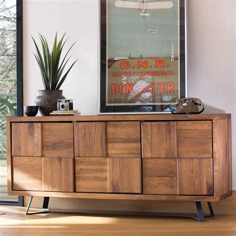 Harrington Solid Oak 3 Door Sideboard