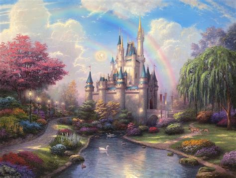 Disney Dreams: Thomas Kinkade Brings Classic Disney Moments to Life