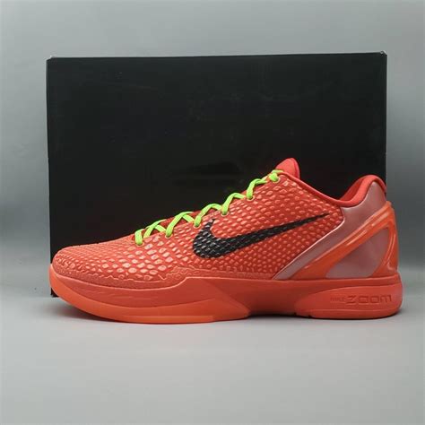 Zoom Kobe 6 Protro 'Reverse Grinch' Reps: Cheap Rep Websites | YesSneaker