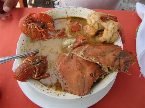 Mixed seafood soup/El Salvador | Food, Seafood mix, Seafood soup