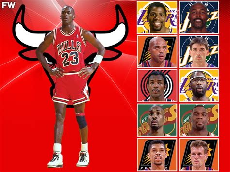 The 10 Best NBA Players That Michael Jordan Beat In The NBA Finals - Fadeaway World