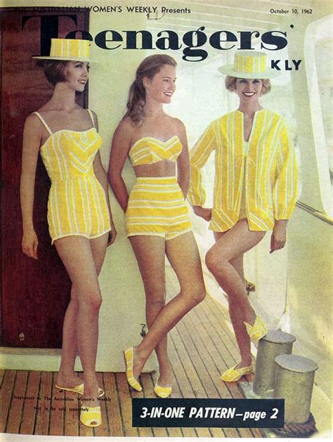 Beach outfits to sew, 1962 | Vintage swimsuits, Vintage bathing suits, Beach outfit