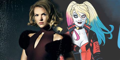 Gotham Photo May Tease Harley Quinn Transformation for Barbara Kean