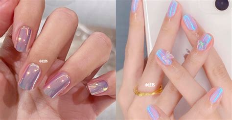 "Lip gloss" nails rolls 2 nail trends into one - here's why they're taking over social media ...