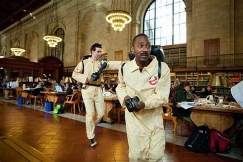 Ghostbusters Flash Mob in the New York Public Library (12 pics + video)