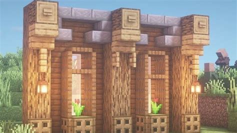 Minecraft wall design #minecraftbuildingideas Minecraft wall design Minecraft Mansion, Minecraft ...