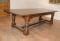 Oak Refectory Table Windsor Chair Set Farmhouse Kitchen