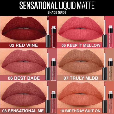 Maybelline Sensational Liquid Matte Lipstick | Feel22 | Lebanon