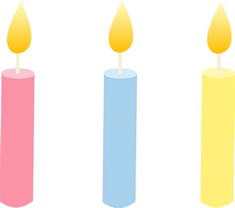 Birthday Candles Clipart - ClipArt Best