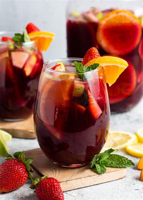 Non-Alcoholic Sangria - Sprinkled With Balance