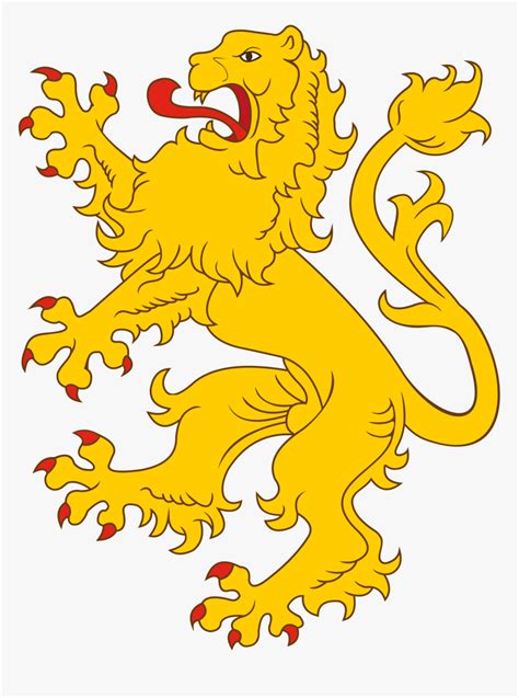 Heraldic Lion Crest Png - Lion Coat Of Arms Png, Transparent Png - kindpng