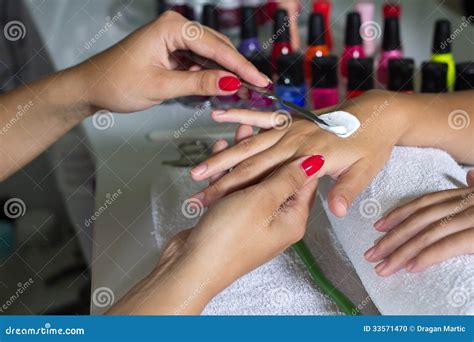 Nails manicure stock photo. Image of people, human, healthy - 33571470