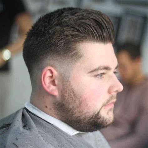 60 Dashing Beard Styles For Fat Guys - Fashion Hombre | Fat face haircuts, Hairstyle for chubby ...