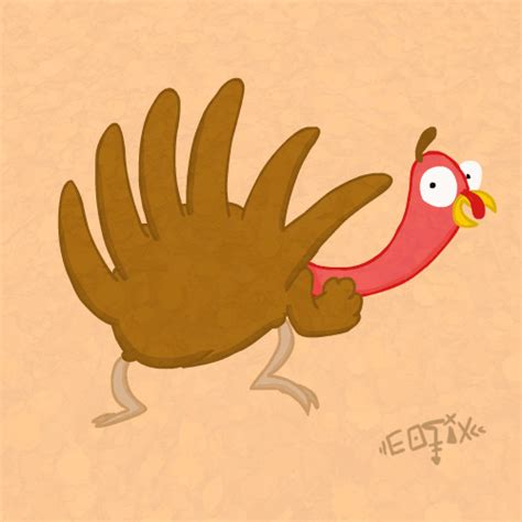 funny gif animated cute cartoon usa america bird holiday thanksgiving turkey united states ...