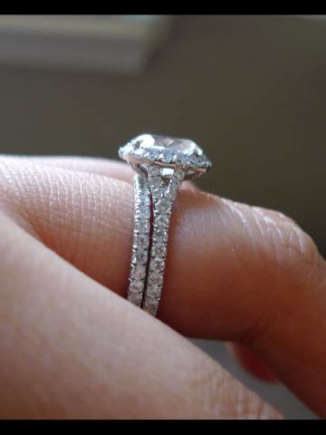 Low Profile Wedding Rings - jenniemarieweddings