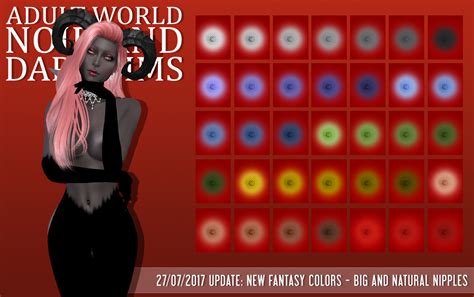 TS4 - Skin Detail - Big and Natural Nipples | Update: 27/07/2017 ~ Noir and Dark Sims: Adult World
