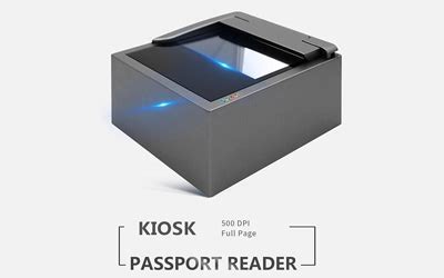 Kiosk Passport Reader | MRZ OCR Reader | eTop Solution, Dubai