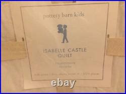 Pottery Barn Kids Isabelle Castle Mermaid quilt Standard shams Full ...