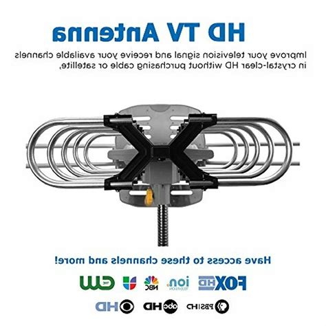 Vansky Outdoor TV Antenna 150 Mile Range Digital