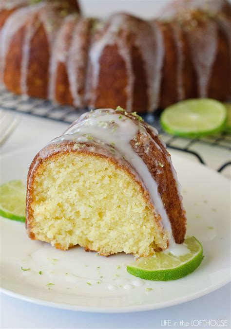 Key Lime Bundt Cake With Lime Jello | The Cake Boutique