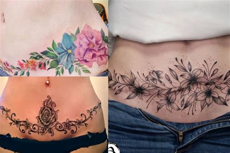 Tattoos Designs For Women On The Stomach