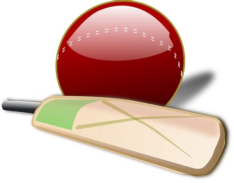 Download Cricket, Bat, Ball. Royalty-Free Vector Graphic - Pixabay