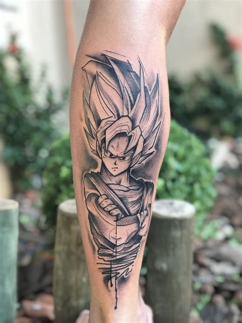 Goku Dragon Ball Tattoo