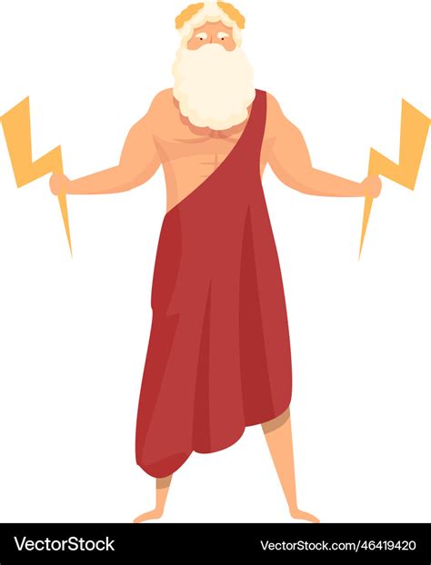 Zeus Greek God Clipart