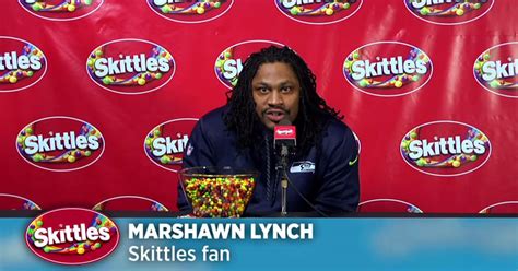 Marshawn Lynch Stiffs Reporters but Gives Skittles the Best Press Conference Ever » TwistedSifter