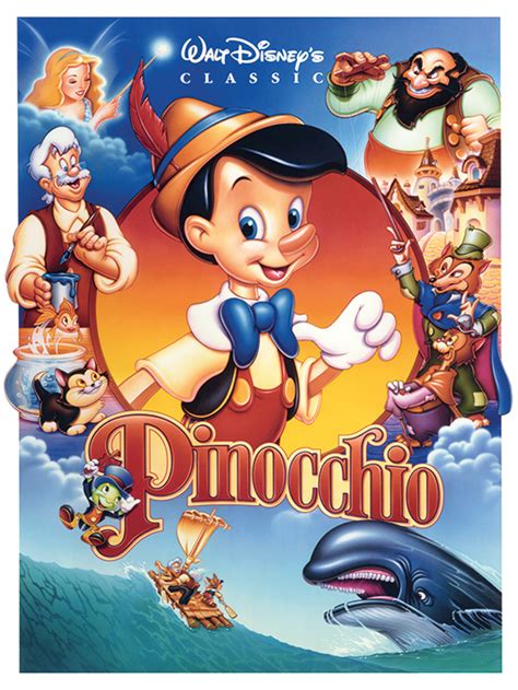 Pinocchio (Cast) Canvas Print | The Art Group