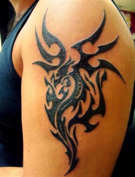 Cool Tattoo Design Ideas | 3d dragon tribal tattoo ideas for men ...