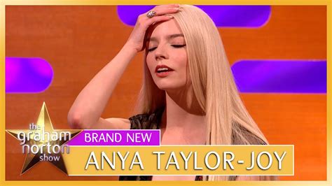 Anya Taylor-Joy Explains Her Strange Fear | The Graham Norton Show ...