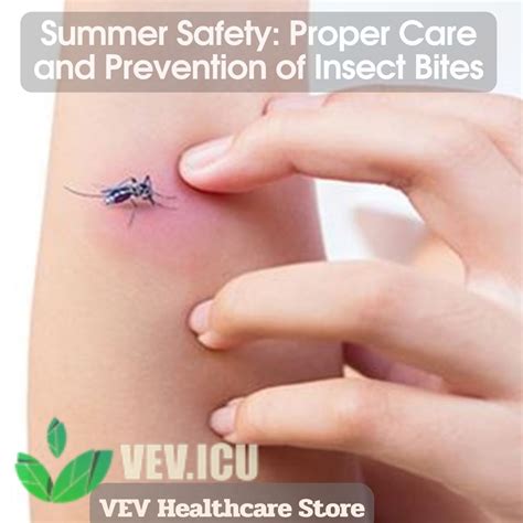 Summer Safety: Proper Care and Prevention of Insect Bites