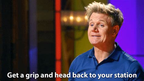 Gordon Ramsay Head Back To Your Station GIF by Masterchef - Find ...